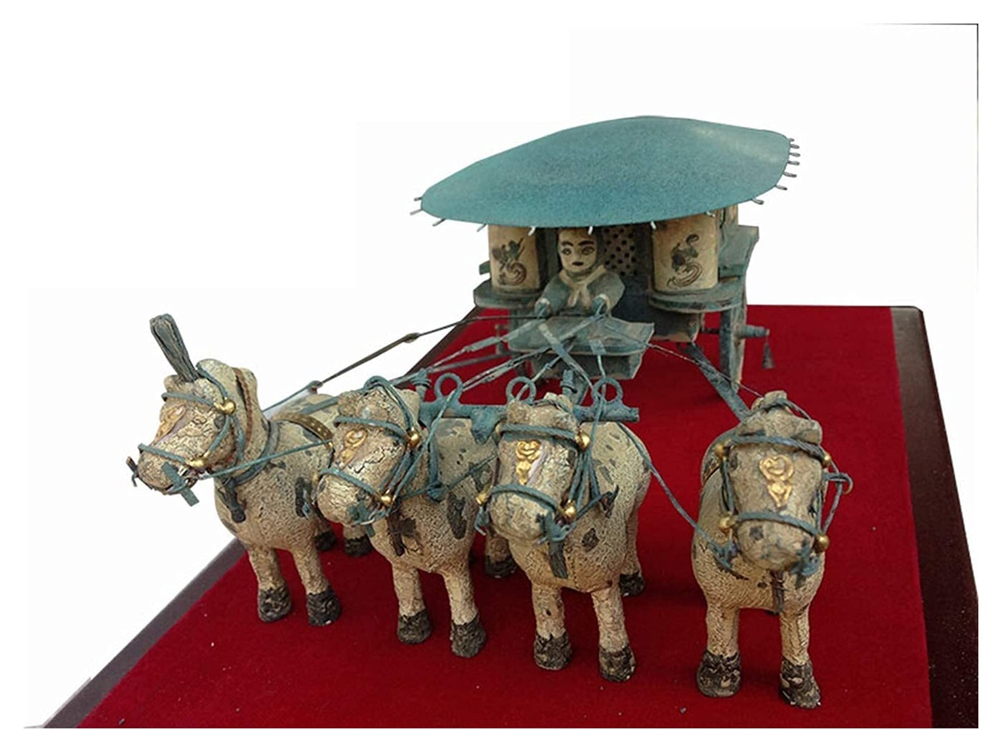 兵馬俑のレプリカ 馬